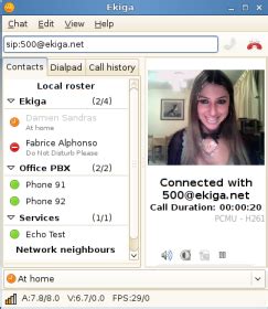 Download Ekiga SoftPhone - Video Conferencing and Instant Messenger App ...