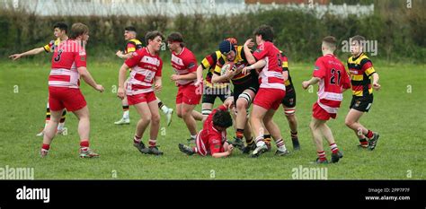 Carmarthen Quins RFC Youth gegen NCE RFC Youth Carmarthenshire Cup Halbfinale 2023 ...