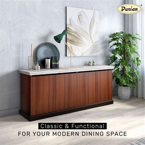 Catherine - Durian Furniture | Dining storage, Engineered wood siding, Indian homes