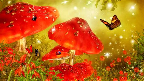 Aggregate more than 90 cool mushroom wallpaper - in.cdgdbentre