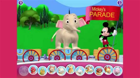 Mickey Mouse Clubhouse Full Episodes Games TV - Mickeys Animal Video Parade - YouTube