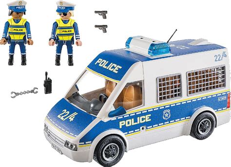 Playmobil Police Van with Lights and Sound 70899 - Best Educational ...