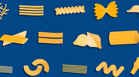 Tutustu 97+ imagen pasta shapes chart - abzlocal fi