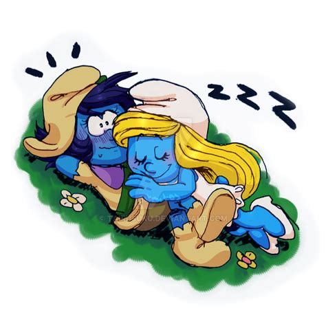 Smurfs: Chilling by TairusuKU on DeviantArt in 2020