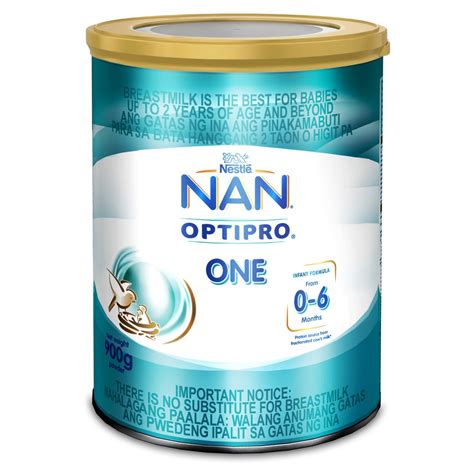 NAN OptiPro One Infant Formula for 0-6 Months 900g | Shopee Philippines