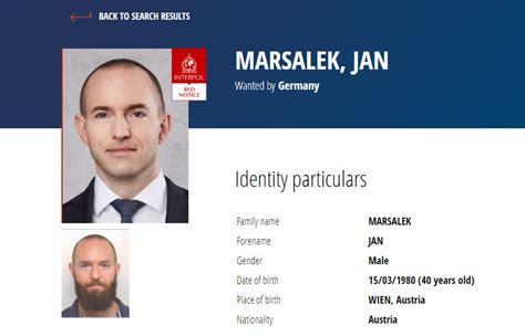 Interpol's Most Wanted: Former Wirecard Exec Jan Marsalek Added to List ...