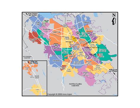 Santa-Clara-County-Map - Arjani Homes