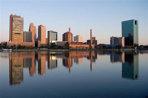 Toledo skyline Blue Wallpaper Iphone, Blue Wallpapers, Ohio Image ...