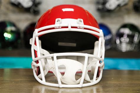 Kansas City Chiefs Riddell Speed Replica Helmet – Green Gridiron, Inc.