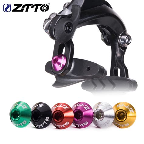 ZTTO Road Bike C Brake Caliper Bolts Ultra Light AL 7075 Bicycle Caliper Brake Screw Kit For ...