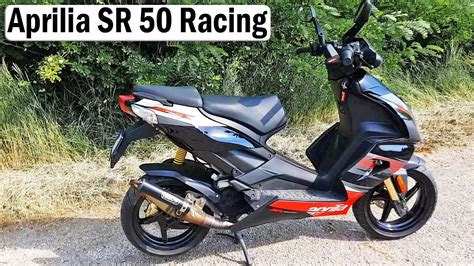 Aprilia SR 50 Racing - YouTube