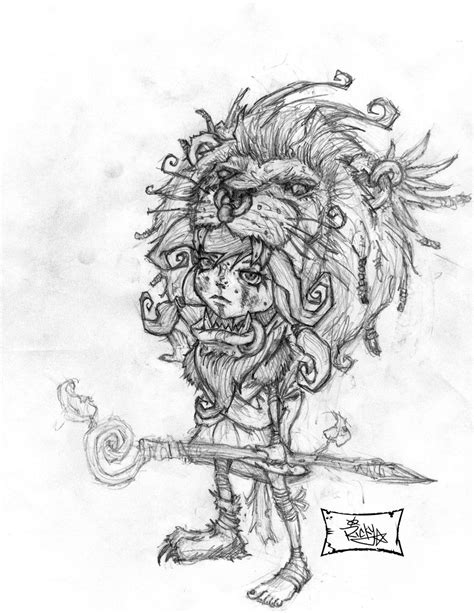 Lioness Sketch by MrRevenge on DeviantArt