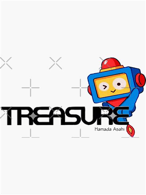 "treasure truz hikun sticker" Sticker for Sale by iWandArt | Redbubble