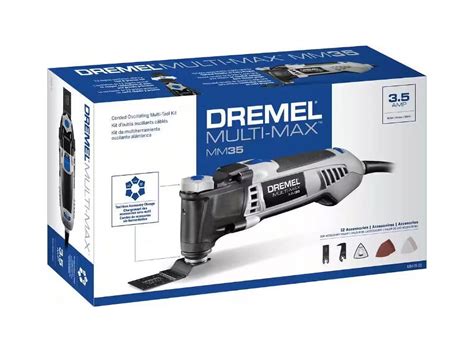 Dremel Multi-Max MM35 3.5 Amp Oscillating Tool Kit with 12 Accessories ...