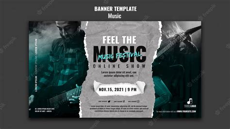 Music banner design template – Stokverse