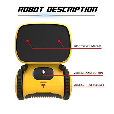 REMOKING Robot Toy, Educational Stem Toys Robotics for Kids,Dance,Sing ...