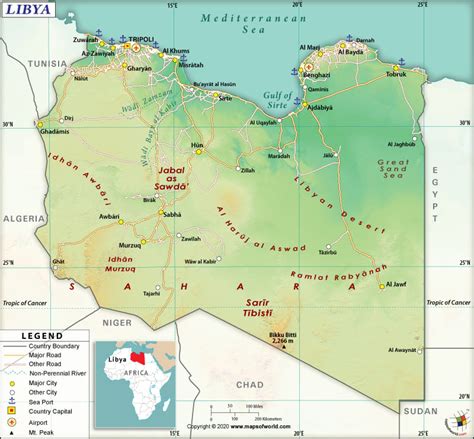 What are the Key Facts of Libya? | Libya Facts - Answers