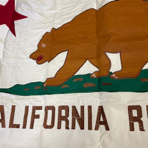 California Flag Cotton - Etsy