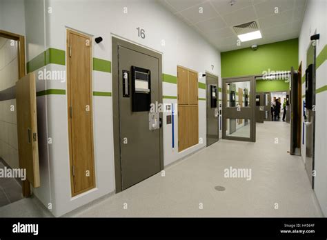 Inside the new custody suite at Barnsley Police Station, South ...