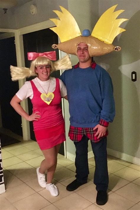 Hey Arnold & Helga 2016 Halloween costumes : r/pics