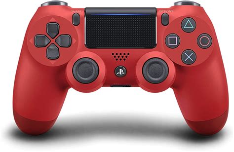 PlayStation DualShock 4 Controller - Red : Amazon.com.au: Video Games