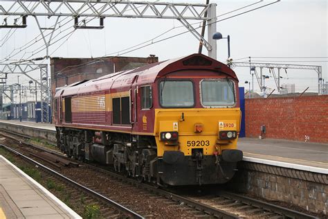 EWS Class 59 diesel locomotive at Stratford | Down Road | bowroaduk | Flickr