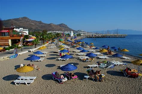 Summary of all Turgutreis Beaches - Bodrum Travel Guide Turkey