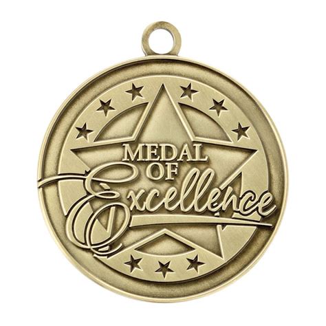 Medal Of Excellence Gold Academic Medallion | Positive Promotions