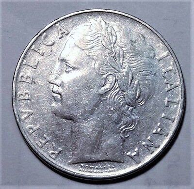 Repvbblica Italiana L.100 1956R Italian Italy Coin | eBay