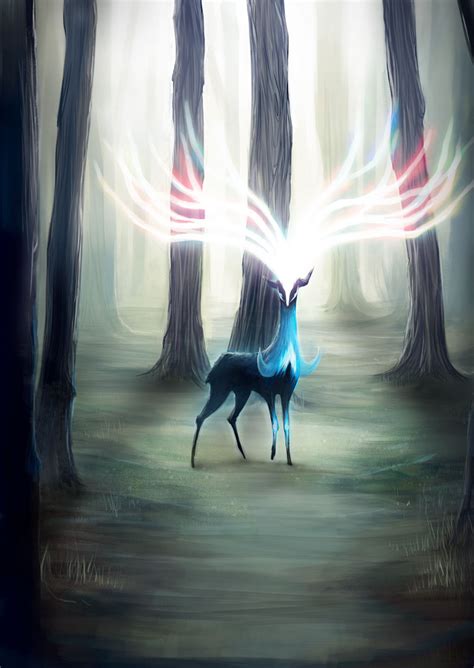 Xerneas from Pokemon X | Game-Art-HQ