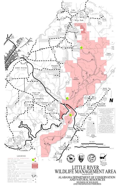 Maps - Little River Canyon National Preserve (U.S. National Park Service)