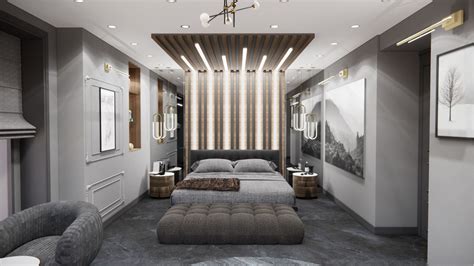 3D Modern Bedroom Design - Sketchup 2020 | CGTrader