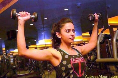 Rakul Preet Singh Gym Workout Stills - Actress Album