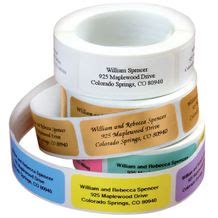 Personalized Address & Return Address Label Rolls