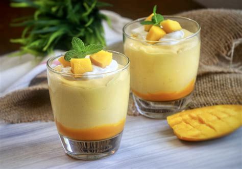 Eggless Mango Mousse | A Taste of Flavours