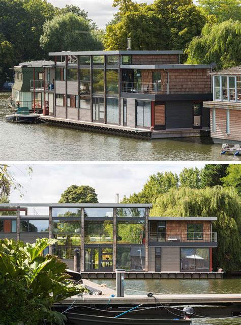 11 Awesome Examples Of Modern House Boats | CONTEMPORIST