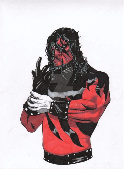 WWE Kane by RadPencils on DeviantArt