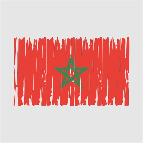 Morocco Flag Vector 20356089 Vector Art at Vecteezy