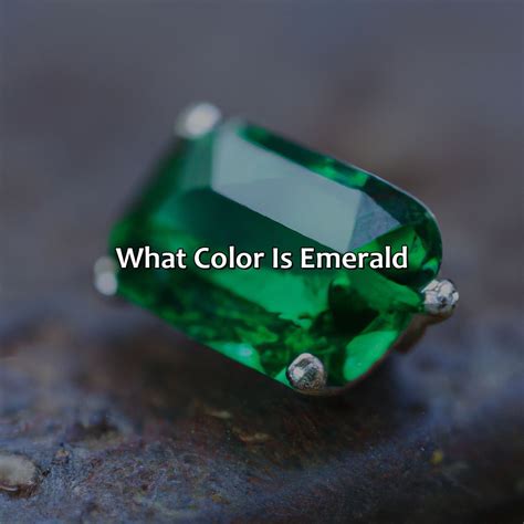 What Color Is Emerald - colorscombo.com