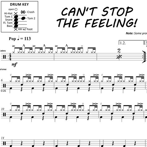 Can't Stop This Feeling Chords - Cant Stop The Feeling Chords Ver 2 By Justin Timberlake ...