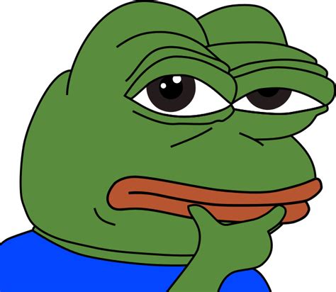 Pepe thinking | Pepe the Frog | Know Your Meme