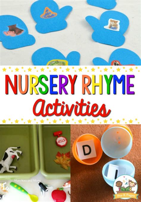 Nursery Rhymes Activities for Preschoolers - Pre-K Pages