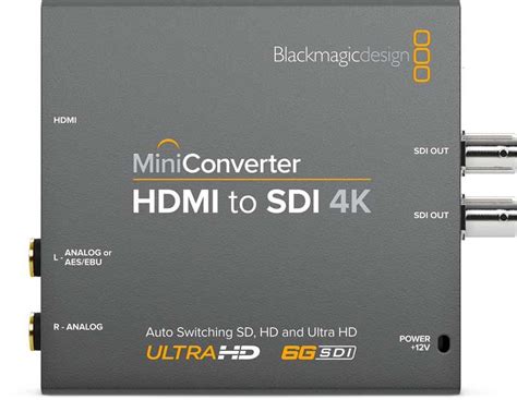 Blackmagic HDMI to SDI 4K - CONVMBHS24K - Mini Converter