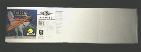 BRODAK Models ARF-012 "T-Rex" Aircraft Kit 60 inch Wingspan Control Line - NIB | #1837970919