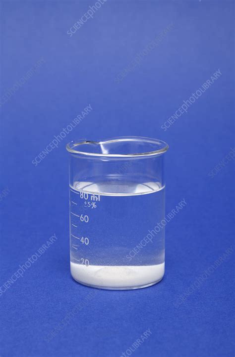 Suspension of Chalk in Water (3 of 3) - Stock Image - C022/0389 - Science Photo Library