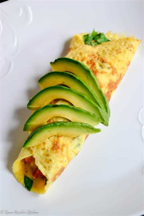 Veggie Omelet - Renee Nicole's Kitchen