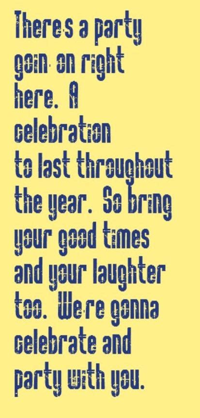 Kool & The Gang - Celebration - song lyrics, song quotes, songs, music ...