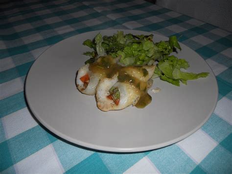 Sole fish roll dressed with fragrant parsley sauce - Greek Mom Cooks