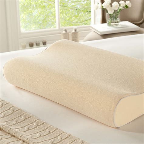 Silentnight Memory Foam Contour Pillow Orthopaedic Back Neck Lumbar ...