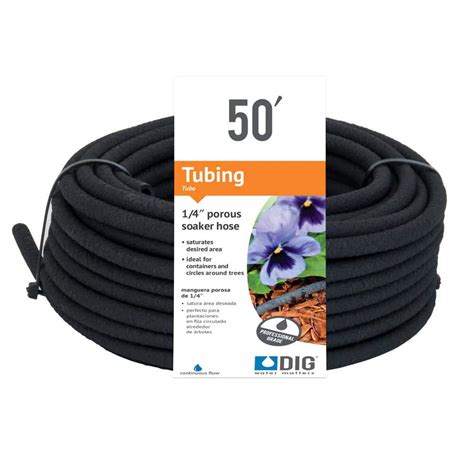 Have a question about DIG 1/4 in. x 50 ft. Porous Drip Soaker Hose? - Pg 4 - The Home Depot